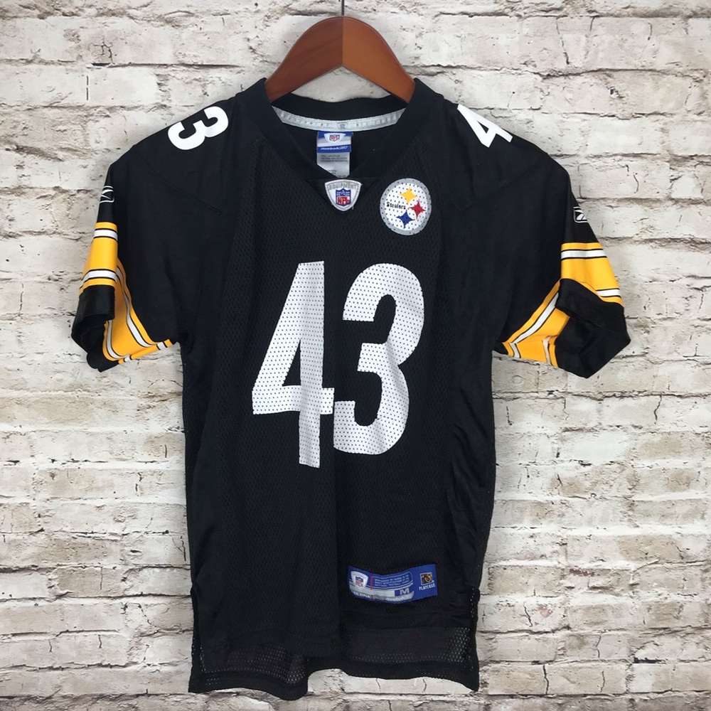 Pittsburgh Steelers Troy Polamalu Kids Jersey A36